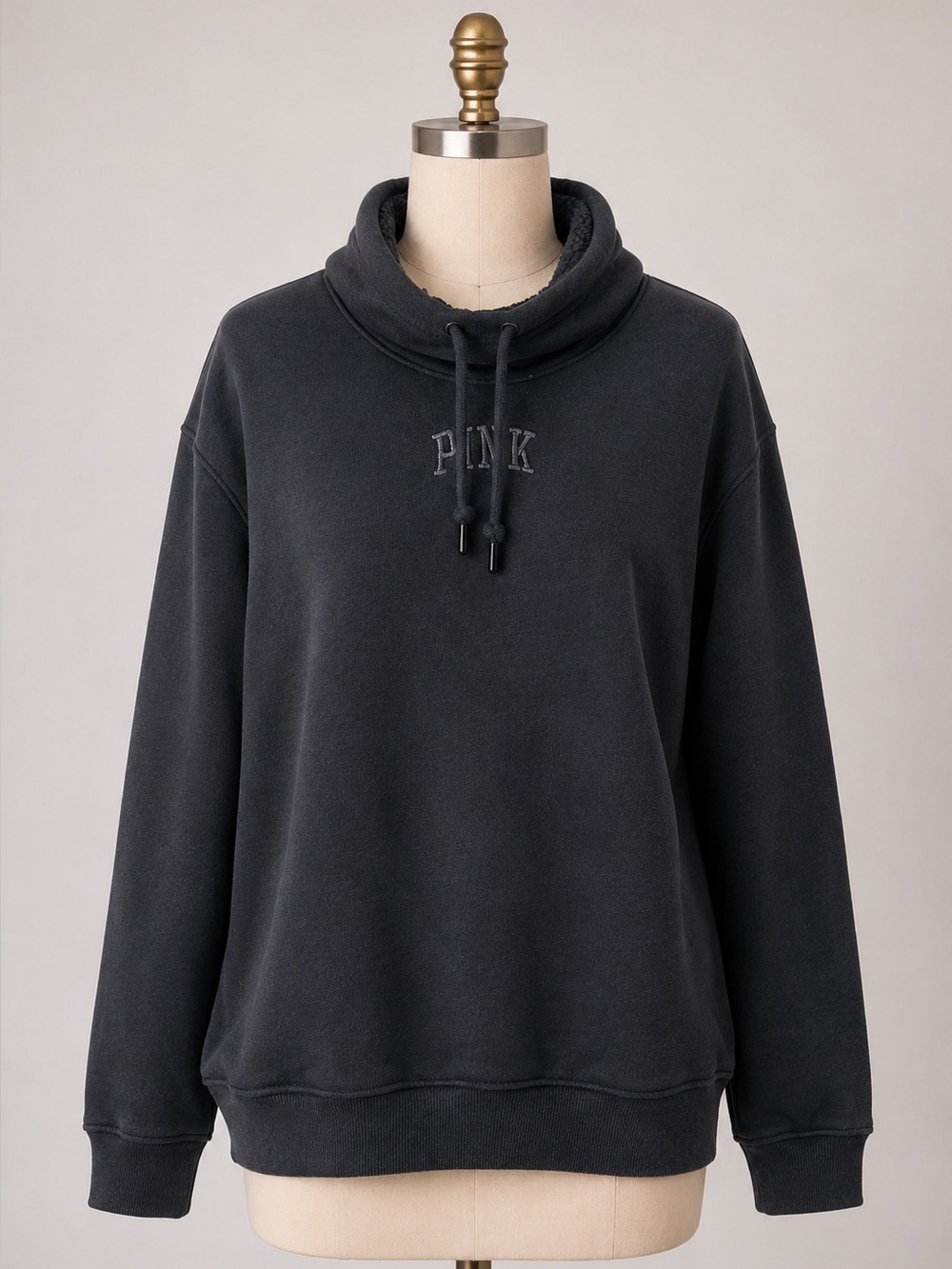 Victoria’s Secret black pullover sweatshirt size xs oversized